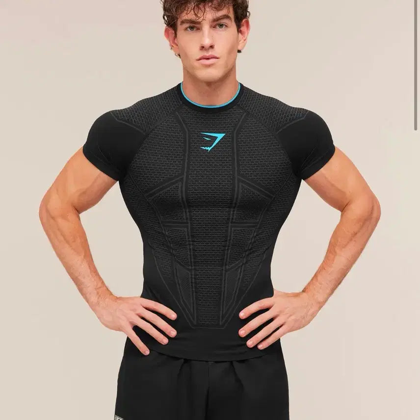 [BUNJANG] Gymshark Onyx V1 Blue L Trousers / 짐샤크 오닉스v1 블루 L사이즈