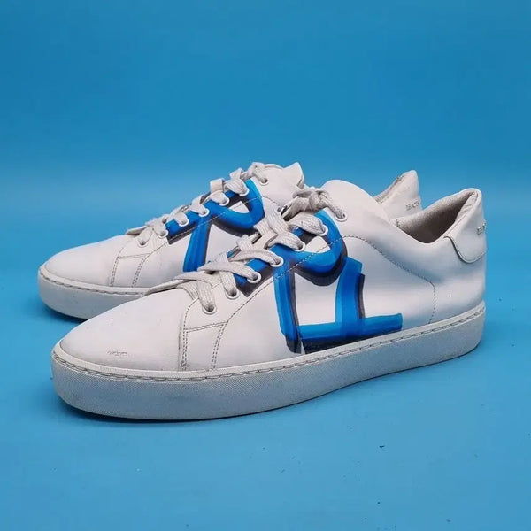 [BUNJANG] Burberry Albert Graffiti Sneakers / a 정품 버버리 알버트 그래피티 스니커즈 255