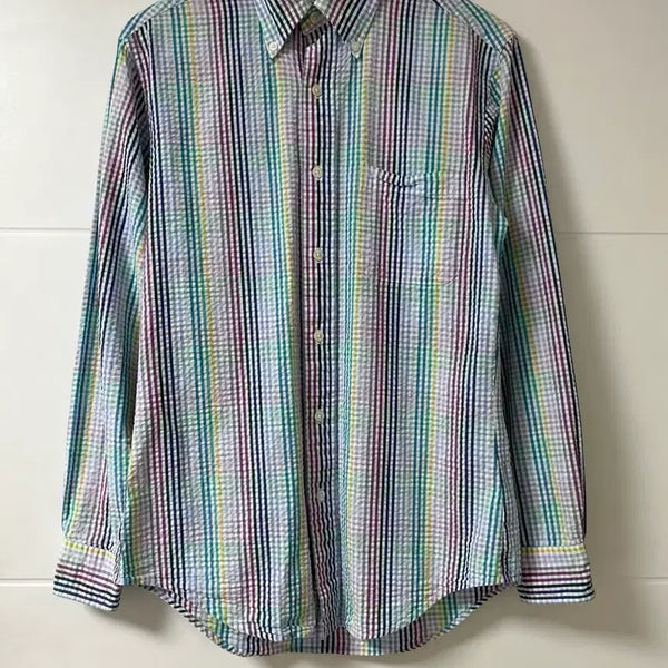 [BUNJANG] Brooks Brothers Check Seersucker Shirt / 브룩스브라더스 셔츠
