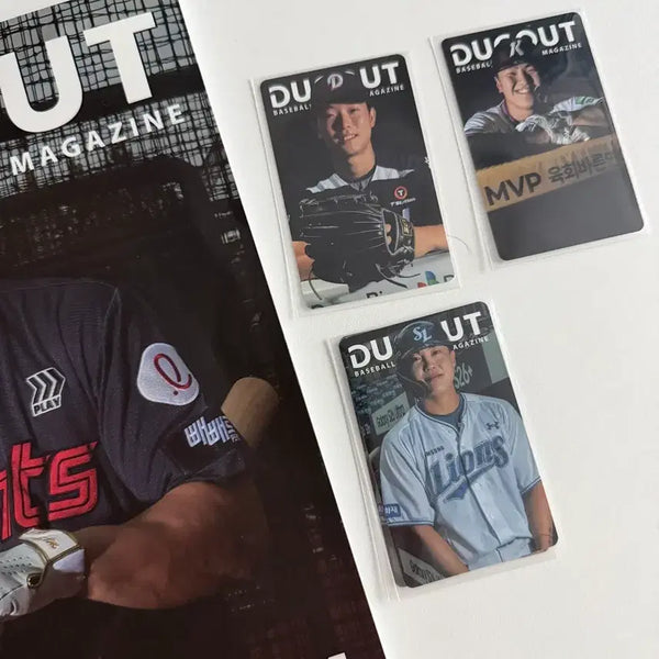[BUNJANG] Ryu Ji Hyuk Dugout Magazine Issue 184 Photocard / 류지혁 더그아웃 매거진 184호 + 포토카드 양도