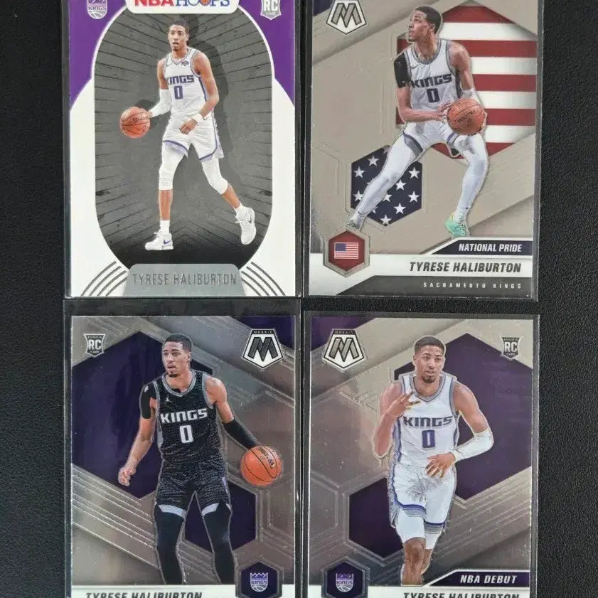 [BUNJANG] Tyrese Haliburton Rookie Card Set (4 Cards) / 타이리스 할리버튼 루키카드 4장
