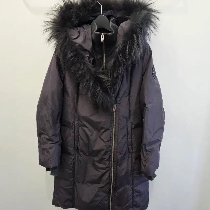 [BUNJANG] HERA DRESS CODE Racoon Fur Goose Down Long Padding S / HERA DRESS CODE 폭스퍼(라쿤퍼) 구스다운 롱패딩 S