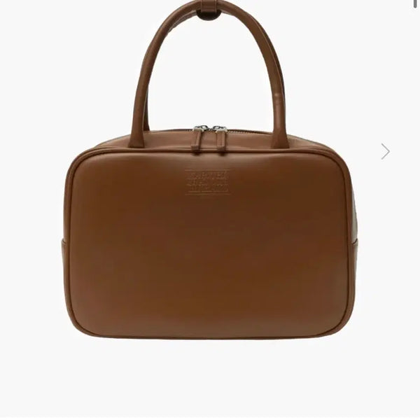 [BUNJANG] Marithe Francois Girbaud Classic Logo Tote Bag Camel / 마리떼 클래식 로고 토트백 카멜 (새상품)