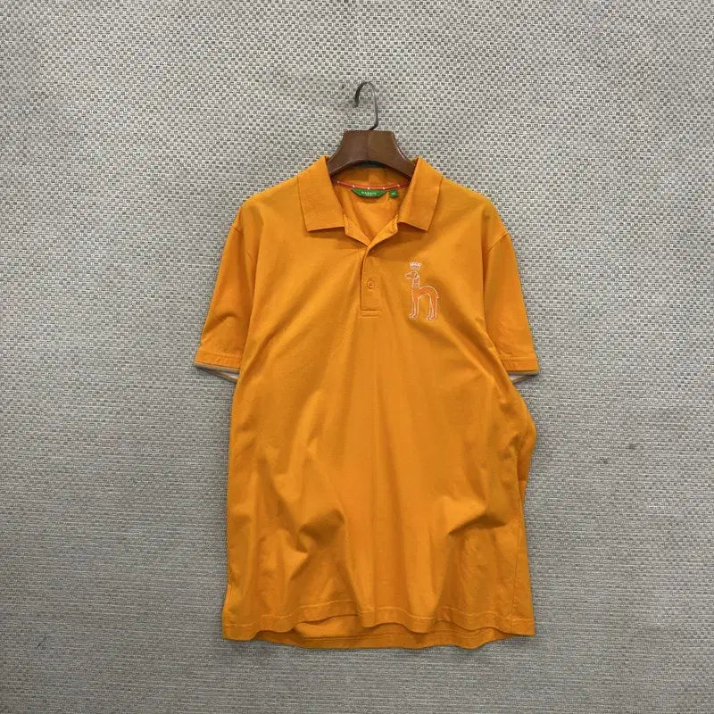 [BUNJANG] Hazzys Golf Short Sleeve Polo T-shirt Size 105 / 헤지스 골프 반팔카라티 105 D03354