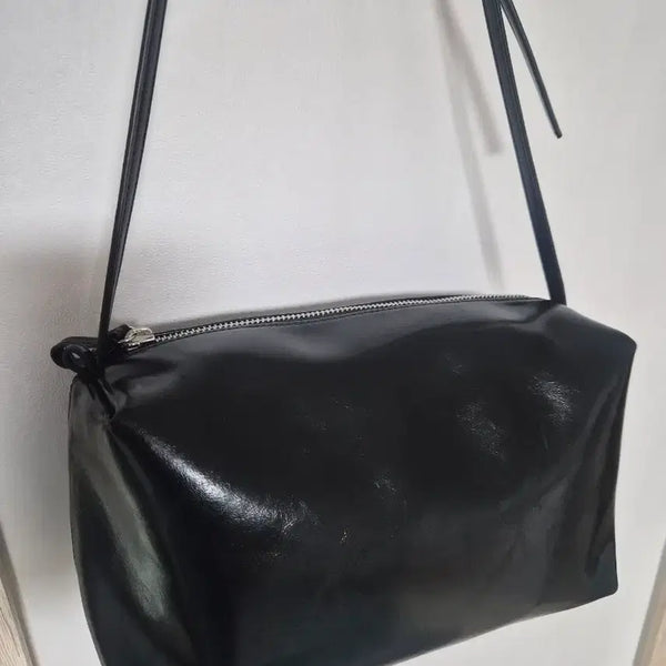 [BUNJANG] LOW CLASSIC Leather Caramel Box Bag / 로우클래식 레더 카라멜박스백