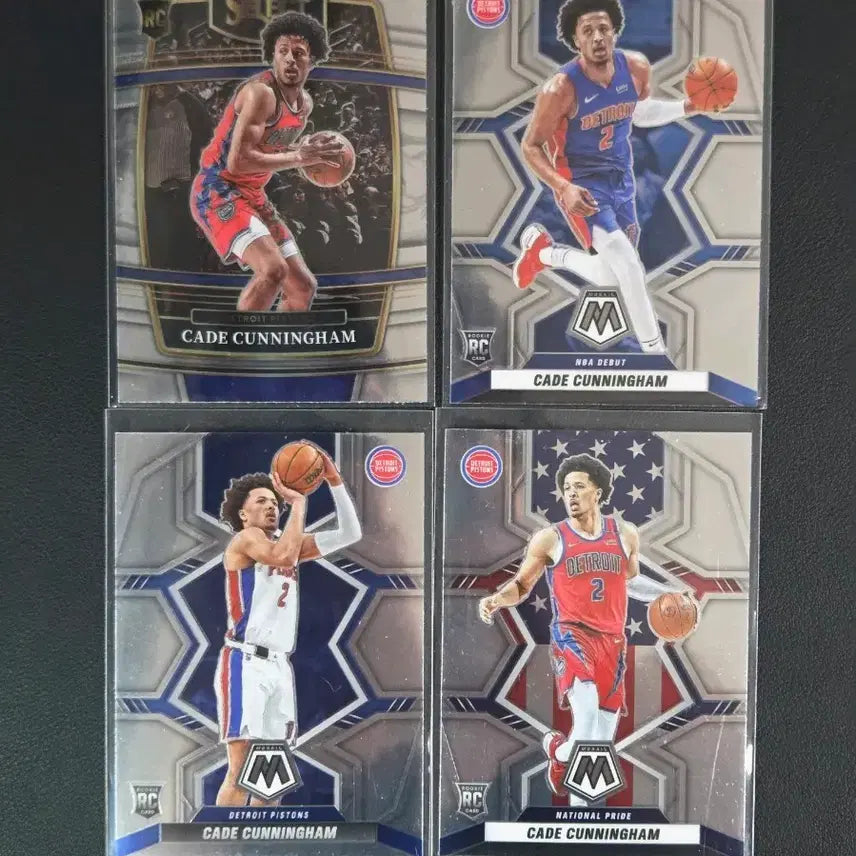 [BUNJANG] Cade Cunningham Rookie Card Set (4 Cards) / 케이드 커닝햄 루키카드 4장