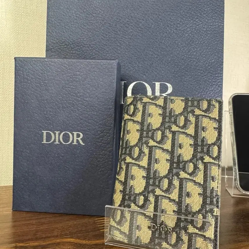 [BUNJANG] Dior Oblique Organizer Beige / 디올 오블리크 오거나이저 베이지 (A급)