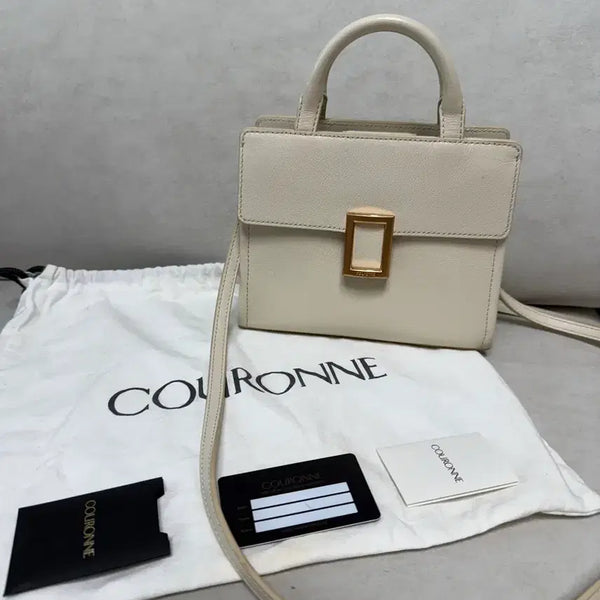 [BUNJANG] Couronne Orin 19 Tote Bag (Ivory) / 쿠론 오린 19 토트백 (아이보리)