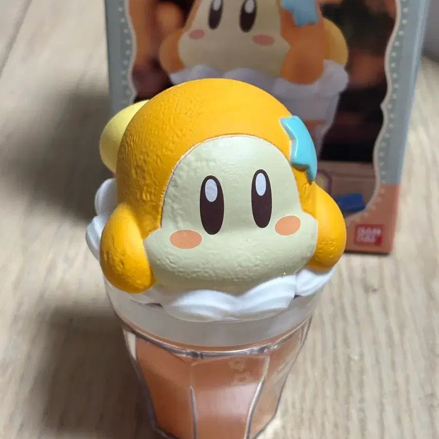 [BUNJANG] Kirby Waadle Dee Ice Cream Figure / 별의 커비 웨이들디 아이스크림 피규어