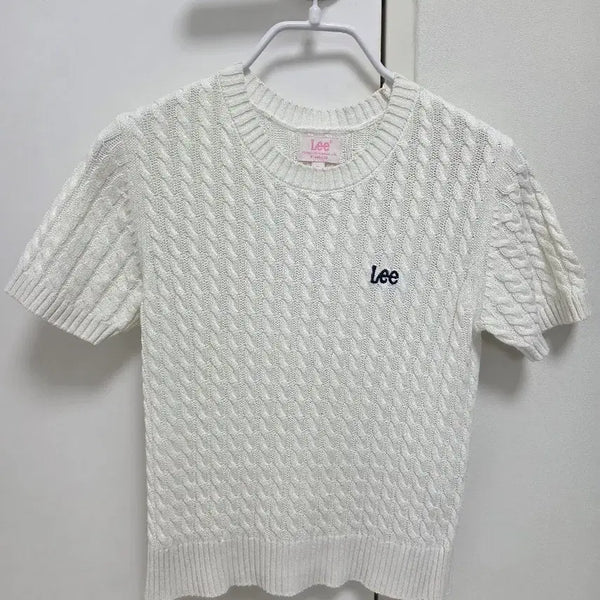 [BUNJANG] Ri Short Sleeve Knit White / 리 반팔 니트 화이트