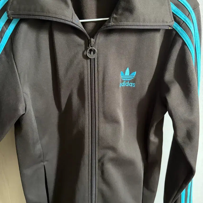 [BUNJANG] Adidas Track Top Jersey Brown Blue Mint / 아디다스 트랙탑 져지 브라운 블루 민초져지