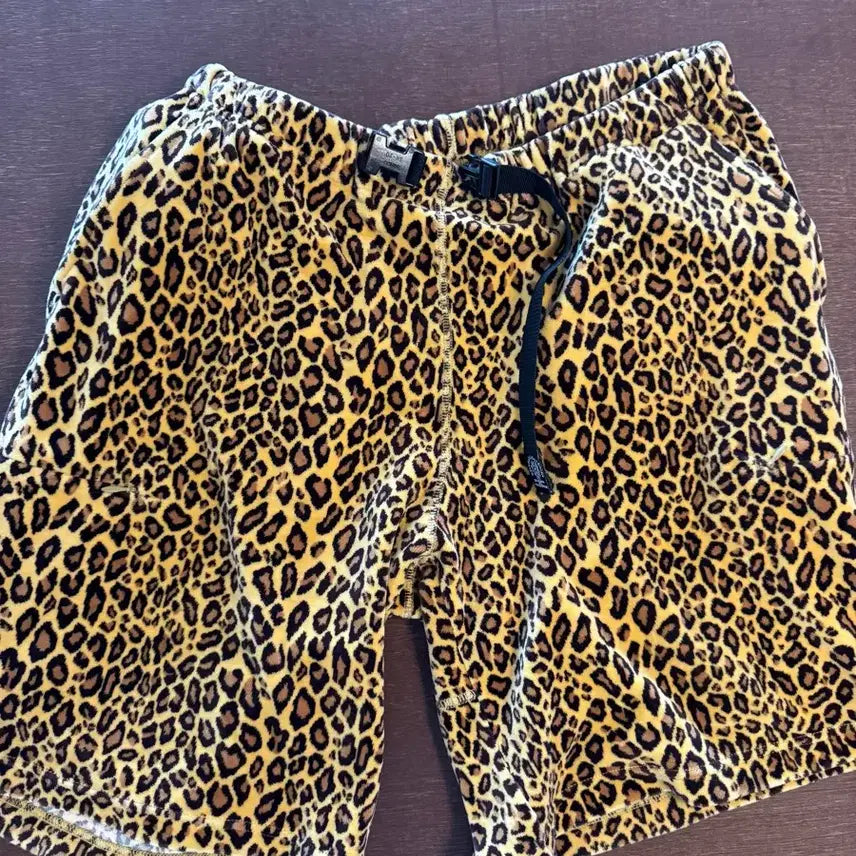 [BUNJANG] Masterpiece Leopard Print Shorts / 일본브랜드 마스터피스 레오파드 반바지