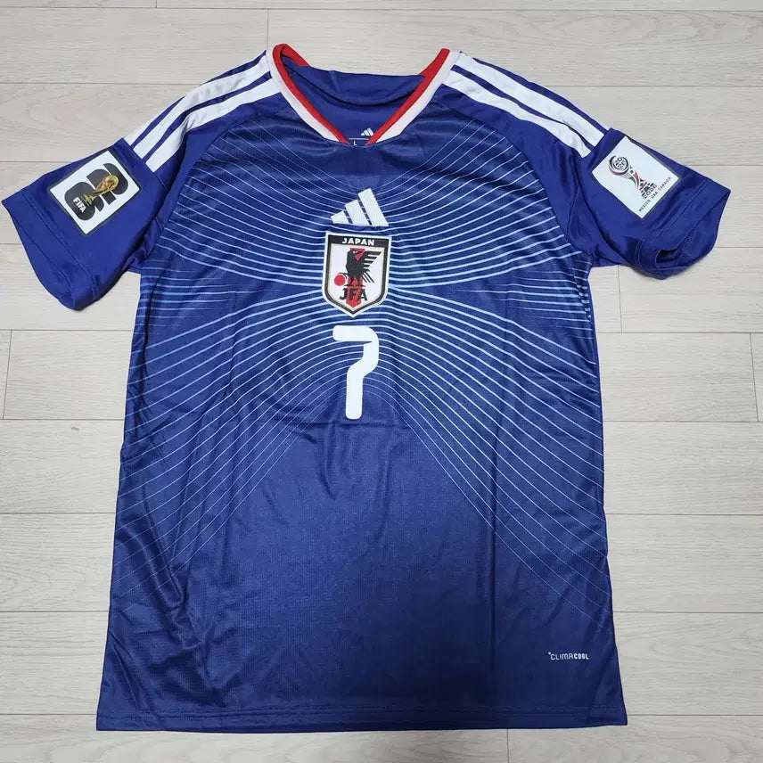 [BUNJANG] Adidas Kaoru Mitoma Japan National Football Team Jersey L / 아디다스 일본 미토마 유니폼