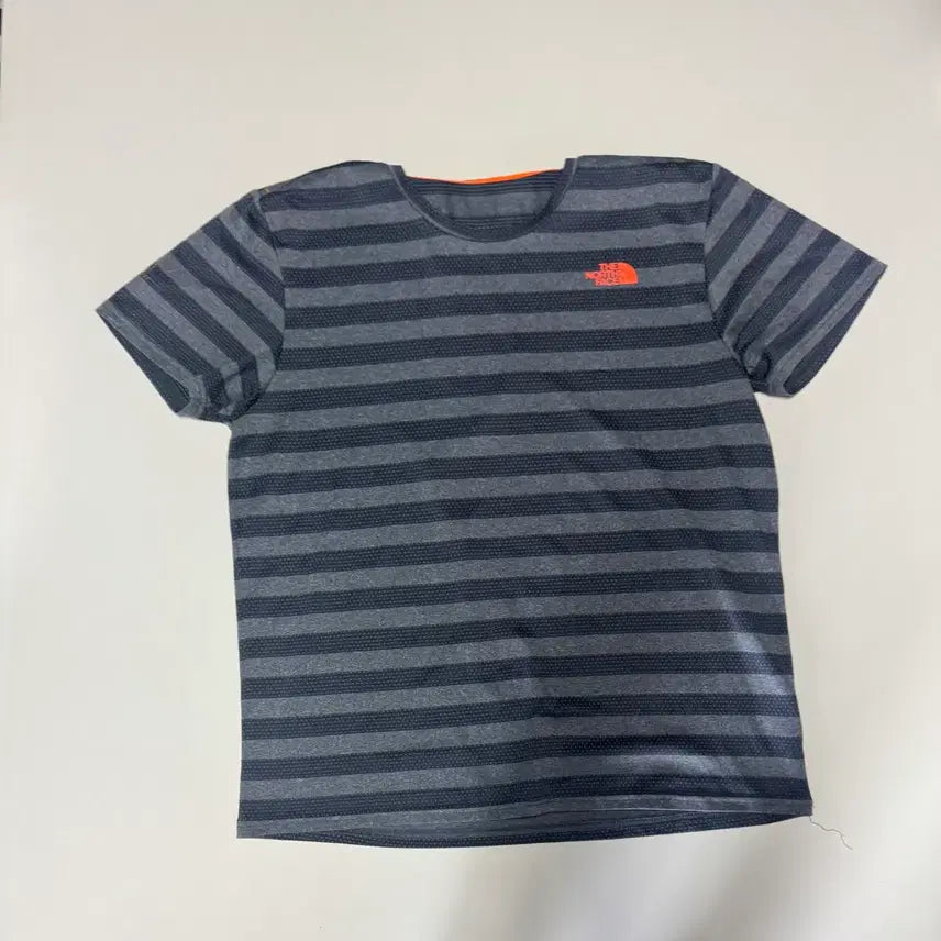 [BUNJANG] The North Face Stripe Performance T-Shirt L / 정품 노스페이스 스트라이프 기능성 반팔 티셔츠 L