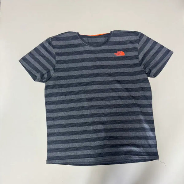 [BUNJANG] The North Face Stripe Performance T-Shirt L / 정품 노스페이스 스트라이프 기능성 반팔 티셔츠 L