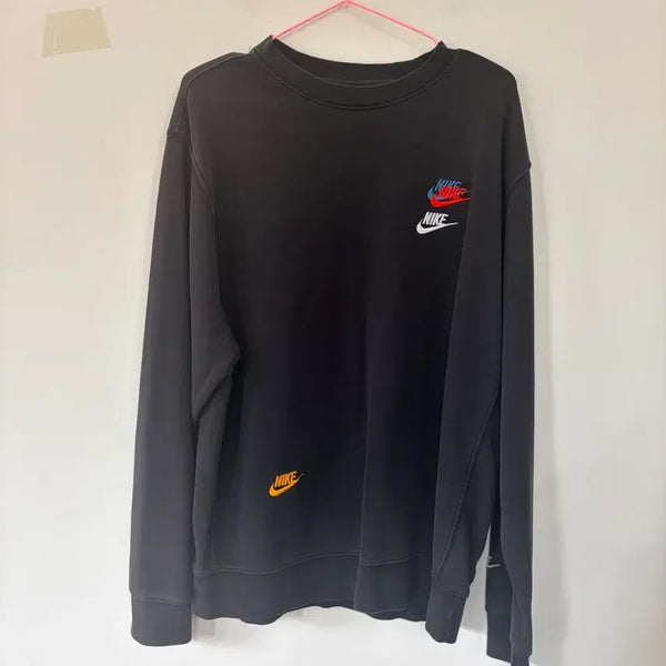 [BUNJANG] Nike Sweatshirt Black / 나이키 맨투맨 블랙