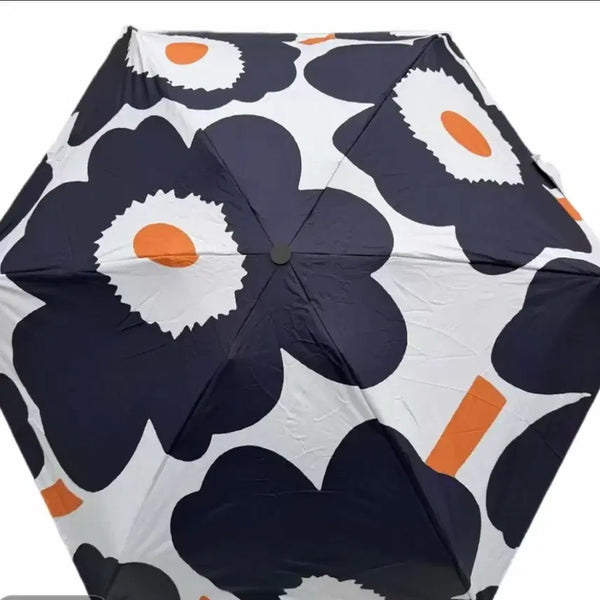 [BUNJANG] Marimekko Floral Pattern Folding Umbrella/Parasol / 마리메꼬 꽃무늬접이식 양/우산.새제품