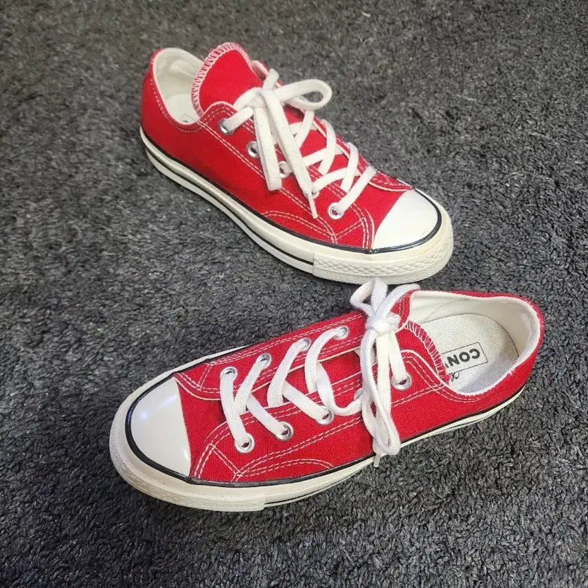 [BUNJANG] Converse Chuck Taylor 70s Red 230mm / 컨버스 척테일러 70s 레드  230사이즈