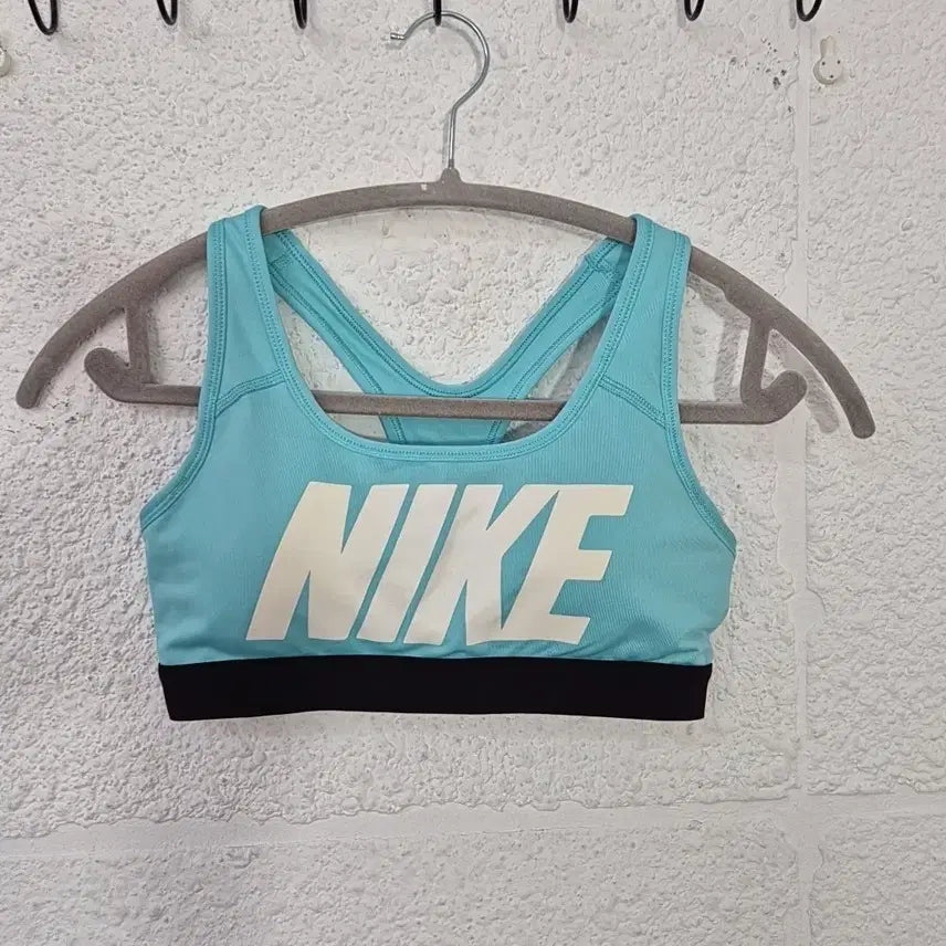 [BUNJANG] Nike Sports Bra Top Sky Blue / 나이키 스포츠 브라 탑 하늘색