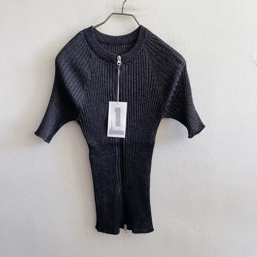 [BUNJANG] GBH Two-Tone Zip-Up Knit / 프리) 미착용 GBH 투톤 집업 니트