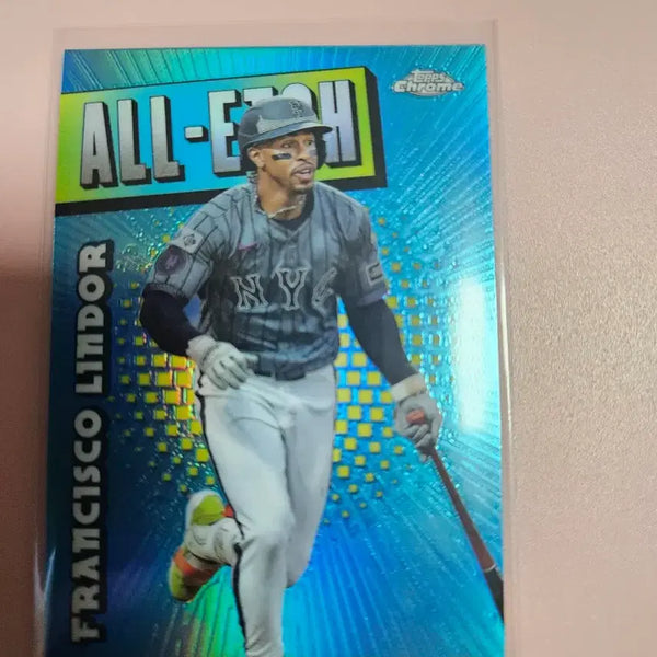 [BUNJANG] Francisco Lindor 2025 Topps All-Etch Reflector / 메츠)프린시스코 린도어 2025 탑스 All-Etch 리플렉터