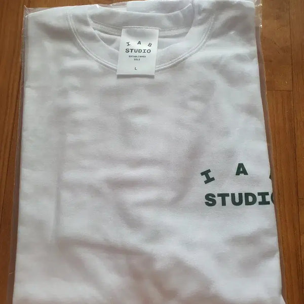 [BUNJANG] IAB STUDIO Short Sleeve T-Shirt White L / IAB STUDIO 반팔 티셔츠 화이트 L