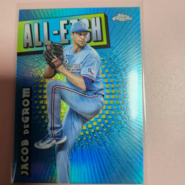 [BUNJANG] Jacob deGrom 2025 Topps All-Etch Refractor / 텍사스)제이콥 디그롬 2025 탑스 All-Etch 리플렉터