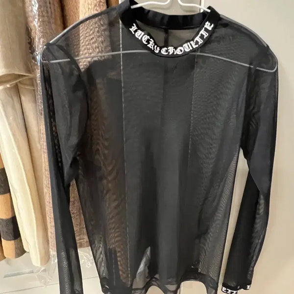 [BUNJANG] Lucky Chouette See-through Top / 럭키슈에뜨 시스루탑
