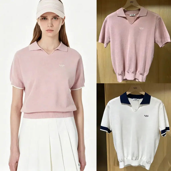[BUNJANG] APC Women's Short Sleeve T-Shirt / #아페세 #APC#여성골프웨어