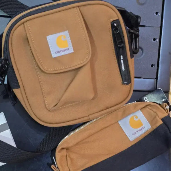[BUNJANG] Carhartt Essential Bag Crossbody Pouch Brown / 칼하트 에센셜백 크로스백 브라운, 필통
