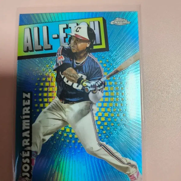 [BUNJANG] Cleveland Guardians Jose Ramirez 2025 Topps All-Etch Refractor / 클리블랜드)호세 라미레즈 2025 탑스 All-Etch 리플렉터