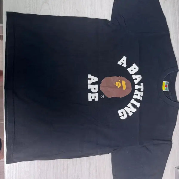 [BUNJANG] BAPE College T-Shirt / 베이프 컬리지 티쇼츠