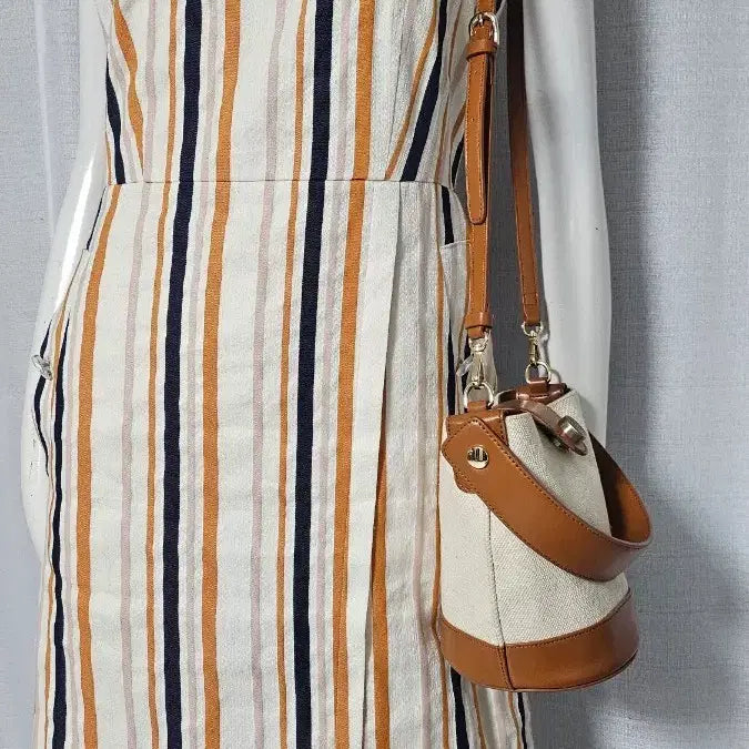 [BUNJANG] CC Collect Cotton Linen Blend Dress / CC collect 면 마 혼방 원피스..