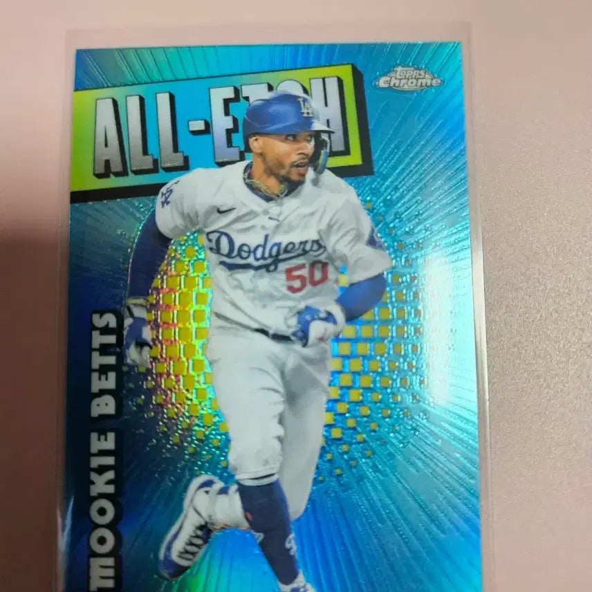 [BUNJANG] Mookie Betts 2025 Topps All-Etch Refractor Dodgers / 다저스)무키 베츠 2025 탑스 All-Etch 리플렉터