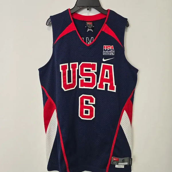 [BUNJANG] Nike Navy USA Sports Mesh Jersey / 나이키 네이비 폴리 USA 스포츠 매쉬