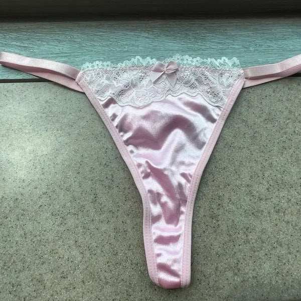 [BUNJANG] Women's Pink Cotton Briefs / (중고) 여성팬티 핑크 러블리