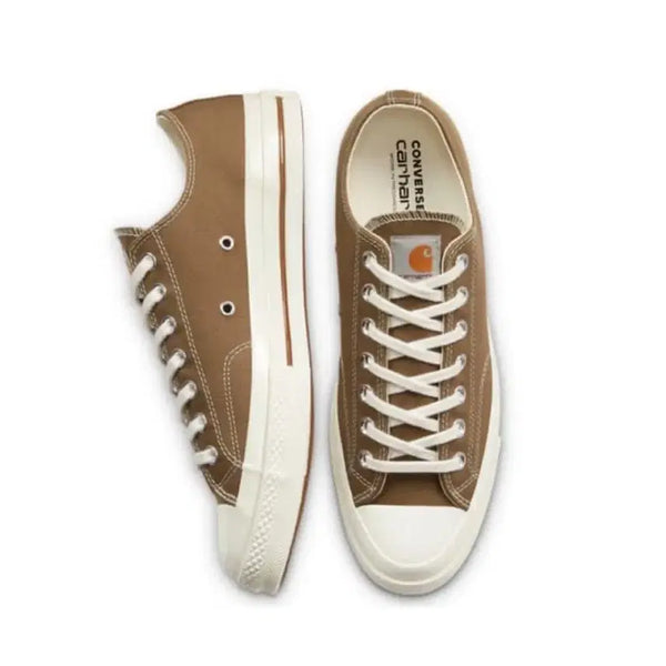 [BUNJANG] Converse x Carhartt WIP Chuck 70 Low Hamilton Brown / 컨버스 X 칼하트 WIP 척 70 로우 해밀턴 브라운 230