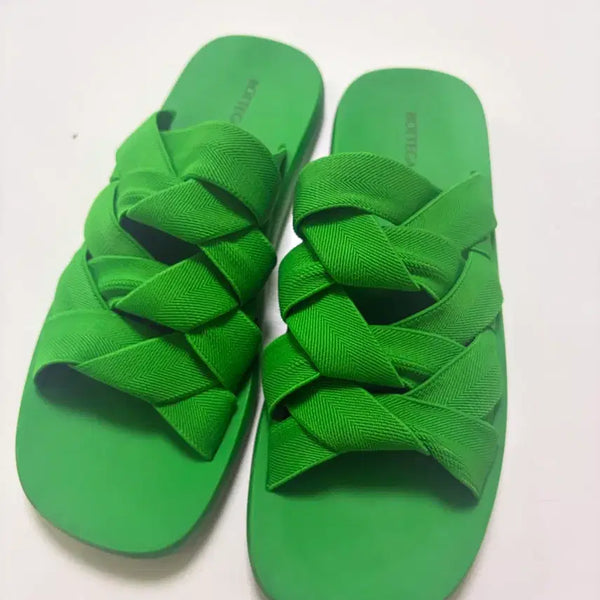 [BUNJANG] Bottega Veneta Flat Mule Shoes Size 43 / 보테가베네타 플랫 뮬 43