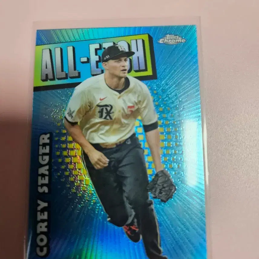 [BUNJANG] Corey Seager 2025 Topps All-Etch Refractor / 텍사스)코리 시거 2025 탑스 All-Etch 리플렉터
