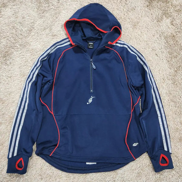 [BUNJANG] Adidas Navy Half-Zip 100 / (빈티지박스)아디다스 정품 네이비 하프집업 100