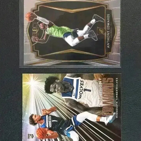 [BUNJANG] Select Anthony Edwards Rookie Card Bundle (3 Cards) / 셀렉트 앤서니 에드워즈 루키 카드외 2장