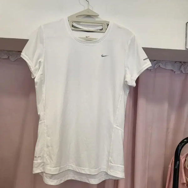 [BUNJANG] Nike Dri-FIT Short Sleeve T-Shirt White / 나이키 드라이핏 반팔티 화이트