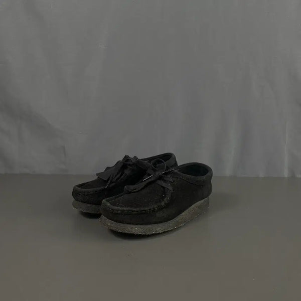 [BUNJANG] Clarks Wallabee Black Suede Shoes (235) / [235] 클락스 왈라비 블랙 스웨이드