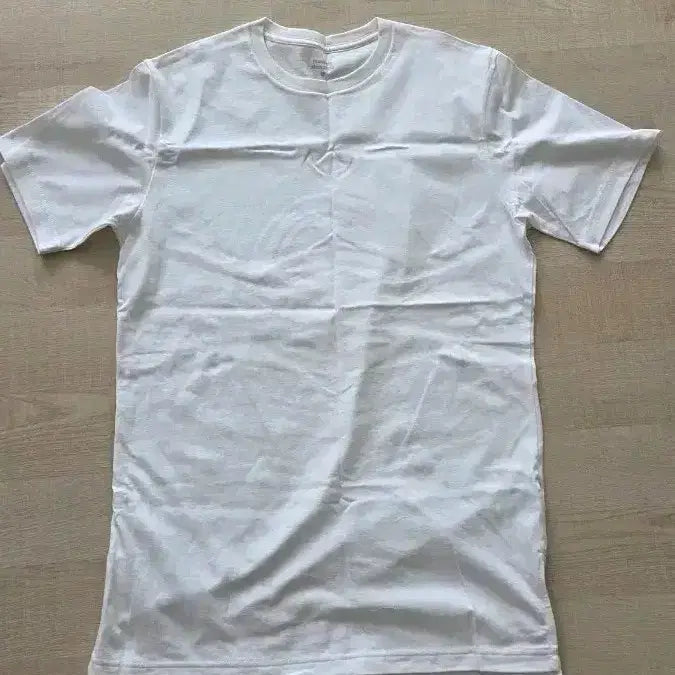 [BUNJANG] Musinsa Layered Crew Neck T-Shirt - Long Length [White] / 무신사 레이어드 크루 넥 티셔츠_긴 기장 [화이트]