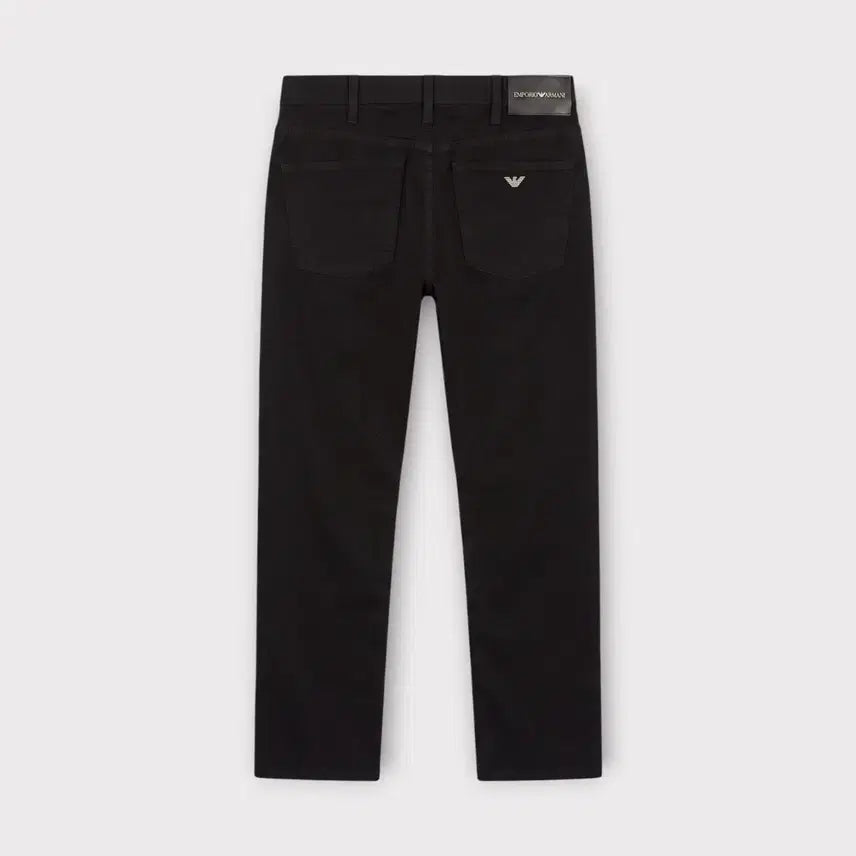 [BUNJANG] Emporio Armani Comfort Fit Back Patch Black Jeans / 33/ 엠포리오 아르마니 컴포트핏 백패치 블랙진