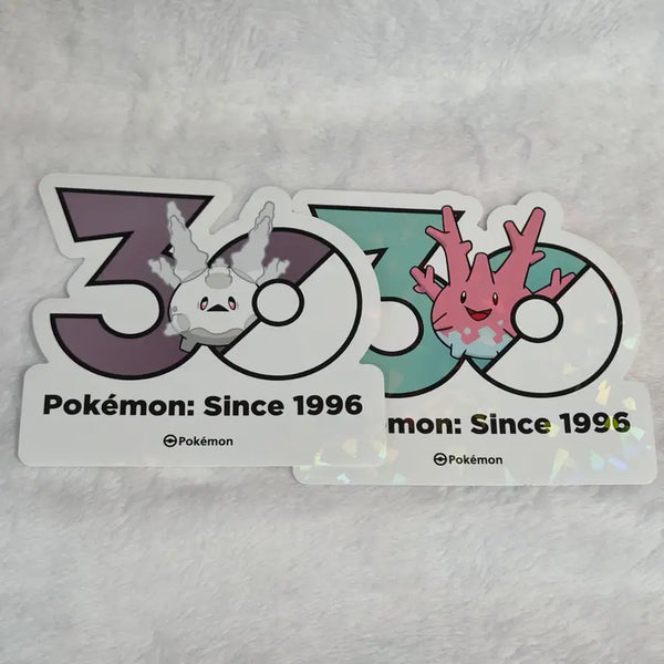 [BUNJANG] Pokemon 30th Anniversary Logo Sticker (Kosanho) / 포켓몬 30주년 기념 로고 스티커 코산호 판매합니다!