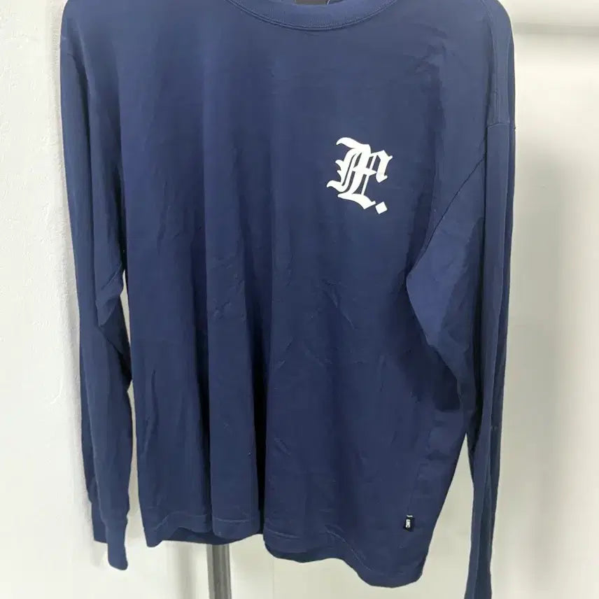 [BUNJANG] LMC Navy Logo Long Sleeve T-Shirt / LMC 네이비 로고 긴팔티