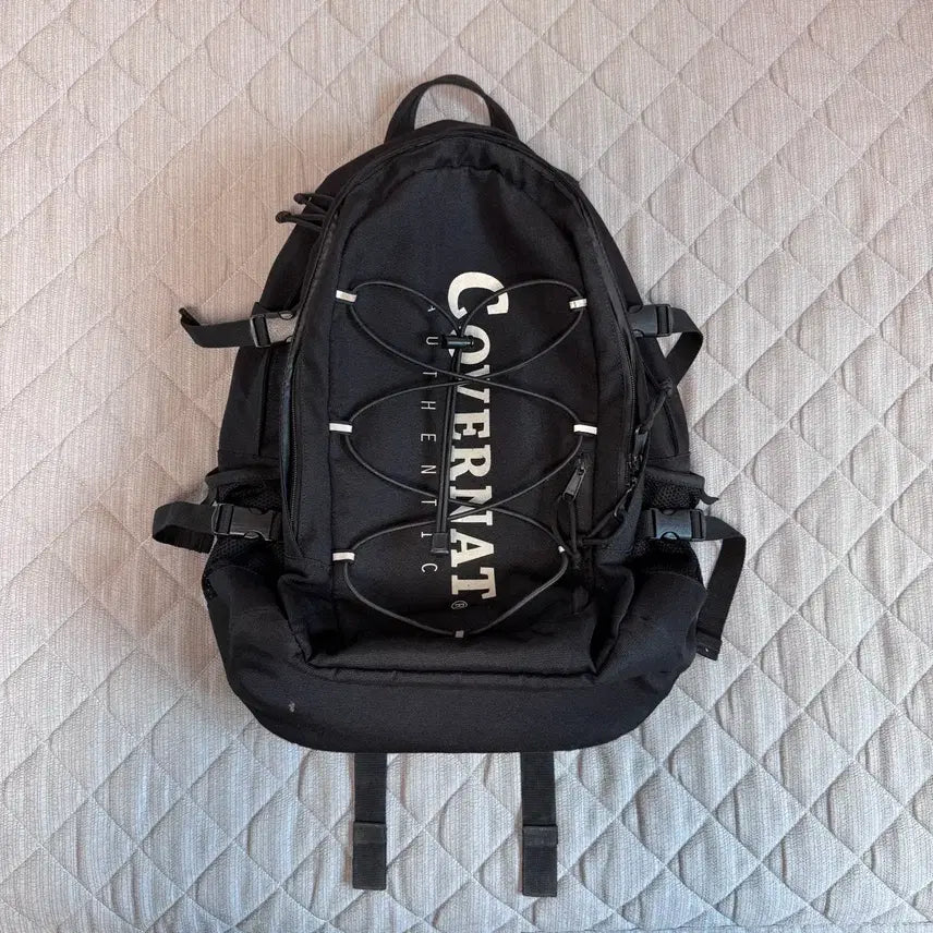 [BUNJANG] Covernat Cordura Authentic Logo Rucksack Backpack 27L / 커버낫 코듀라 어센틱 로고 럭색 백팩 27L (정품)