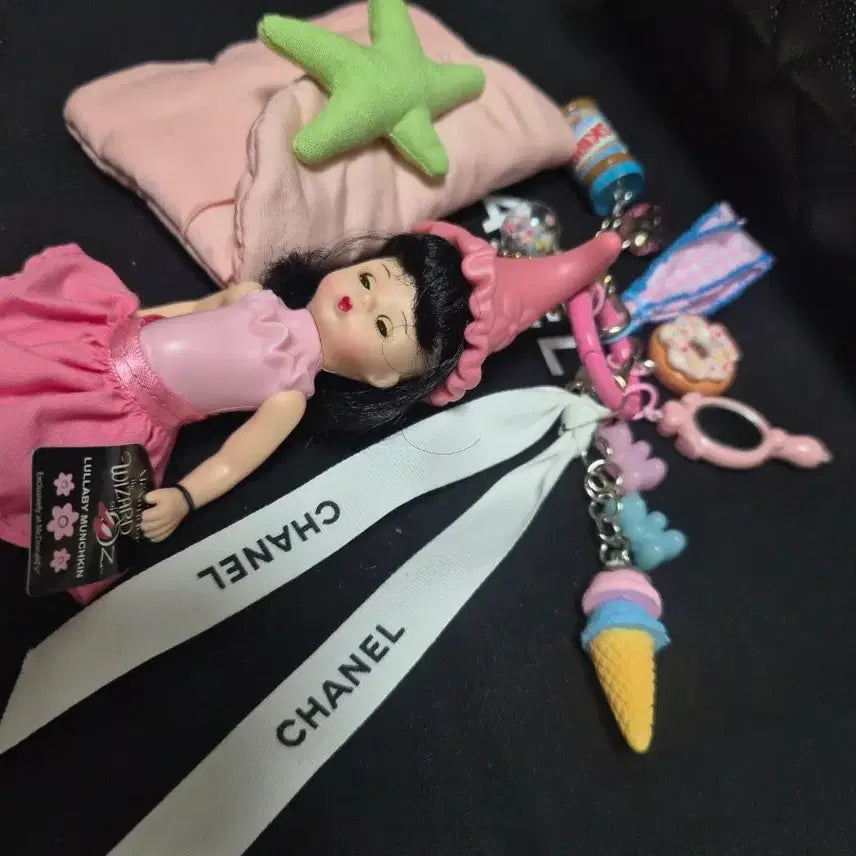 [BUNJANG] Katze Canmake Macadam Doll Keychain Lullaby Fairy / 캇제 캔메이크 맥마담 인형 키링 자장가요정