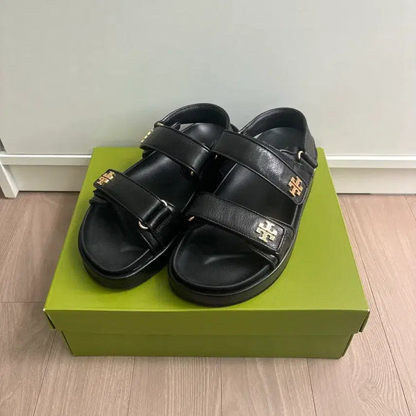 [BUNJANG] Tory Burch Kira Sport Sandal Goat Leather Mary Jane / 토리버치 샌들 KIRA SPORT SANDAL GOAT LEATHER 메리제인